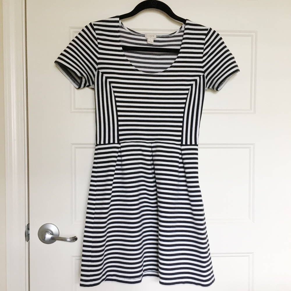 J Crew Striped Dress